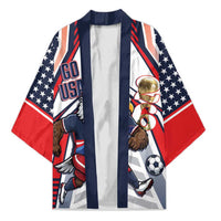 USA 2026 Soccer Custom Kimono United States Eagle Go Champions