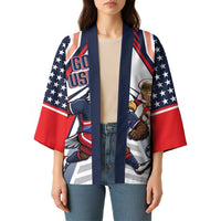 USA 2026 Soccer Custom Kimono United States Eagle Go Champions