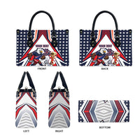USA 2026 Soccer Custom Leather Bag United States Eagle Go Champions