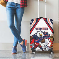 USA 2026 Soccer Custom Luggage Cover United States Eagle Go Champions