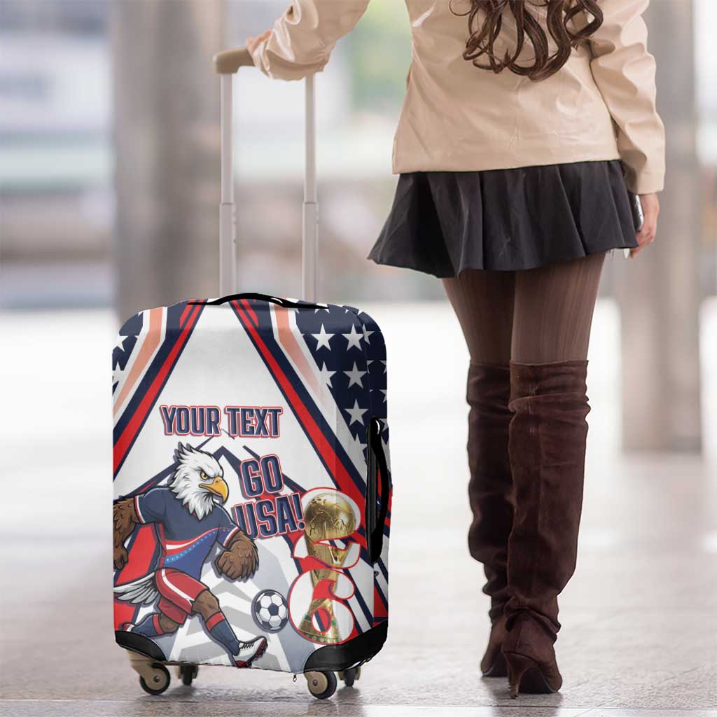 USA 2026 Soccer Custom Luggage Cover United States Eagle Go Champions