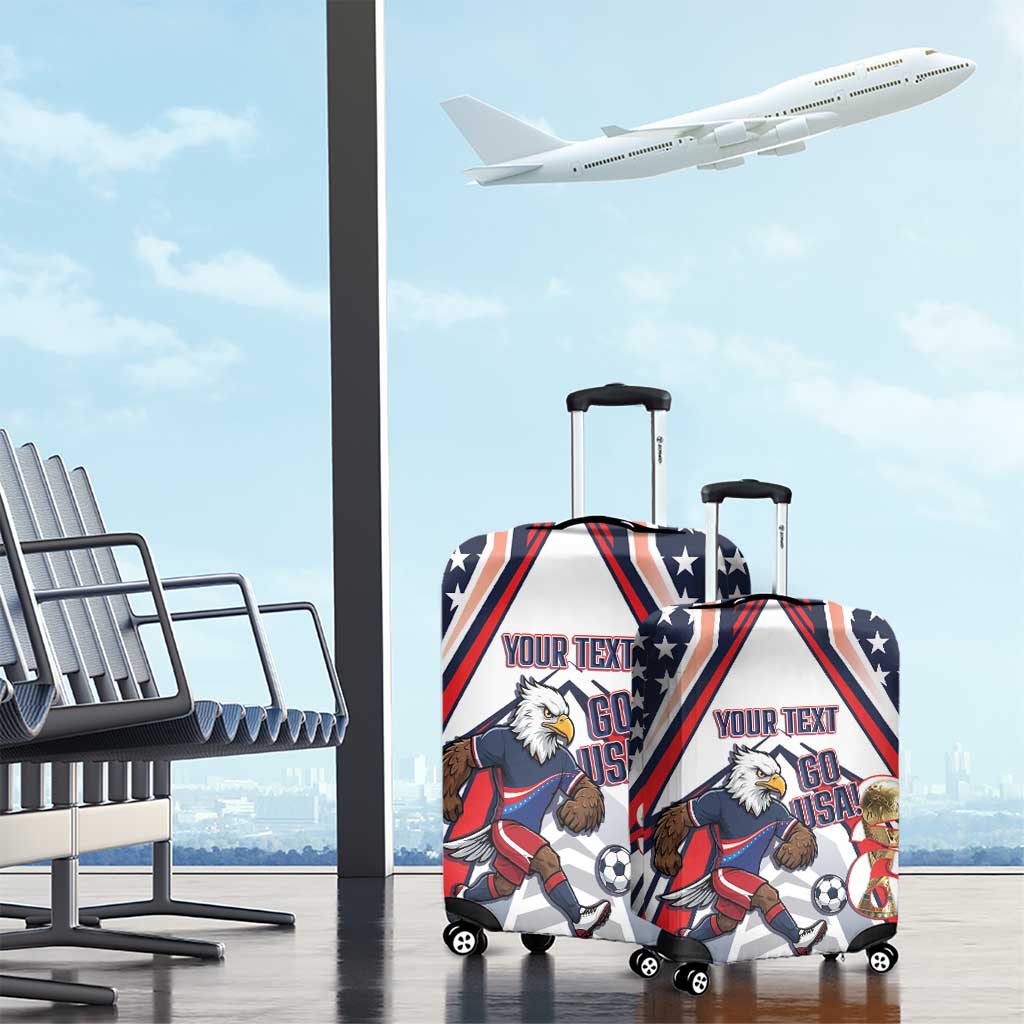 USA 2026 Soccer Custom Luggage Cover United States Eagle Go Champions