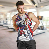 USA 2026 Soccer Custom Men Tank Top United States Eagle Go Champions