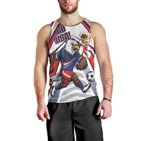 USA 2026 Soccer Custom Men Tank Top United States Eagle Go Champions