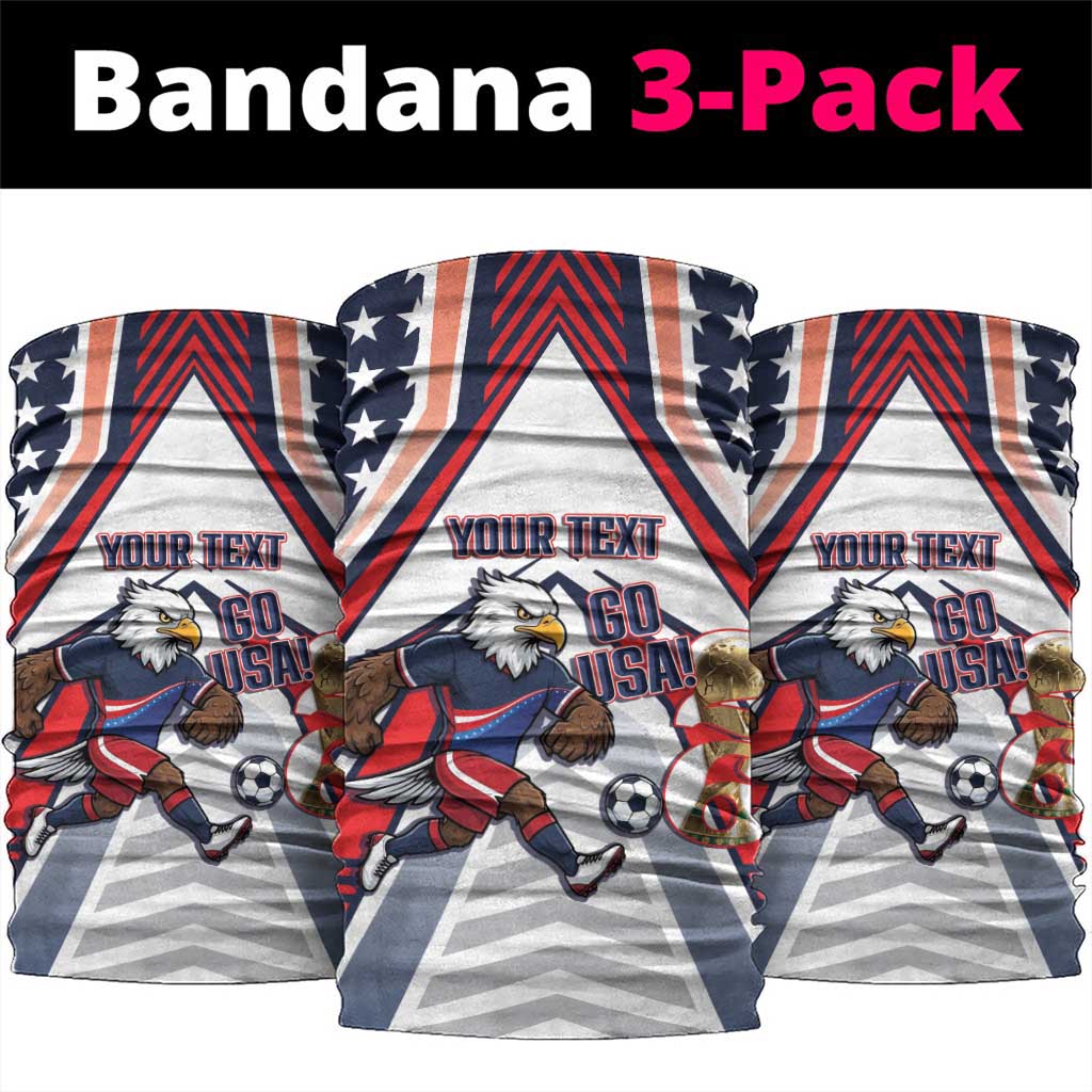 USA 2026 Soccer Custom Neck Gaiter United States Eagle Go Champions