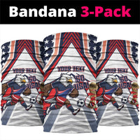 USA 2026 Soccer Custom Neck Gaiter United States Eagle Go Champions