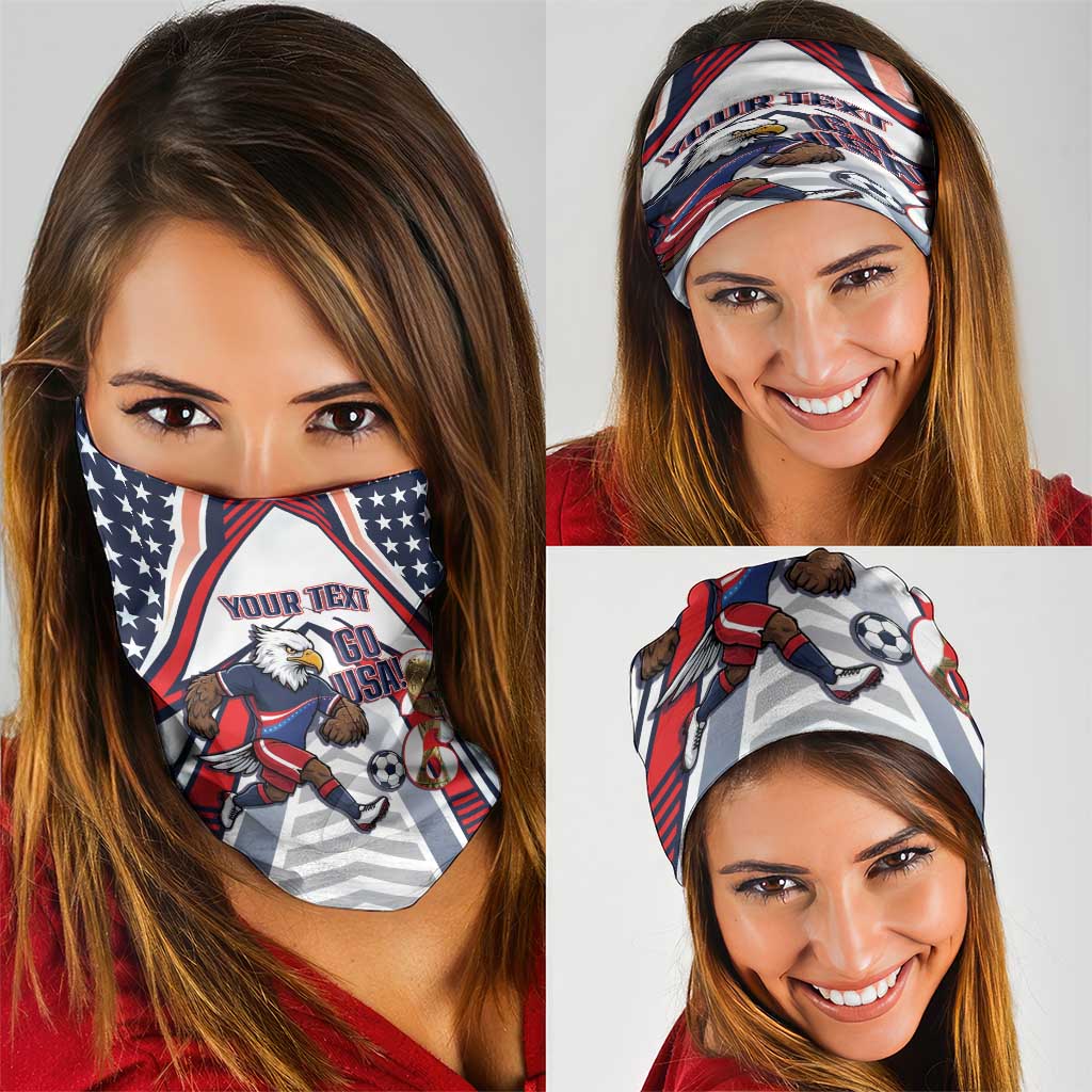 USA 2026 Soccer Custom Neck Gaiter United States Eagle Go Champions