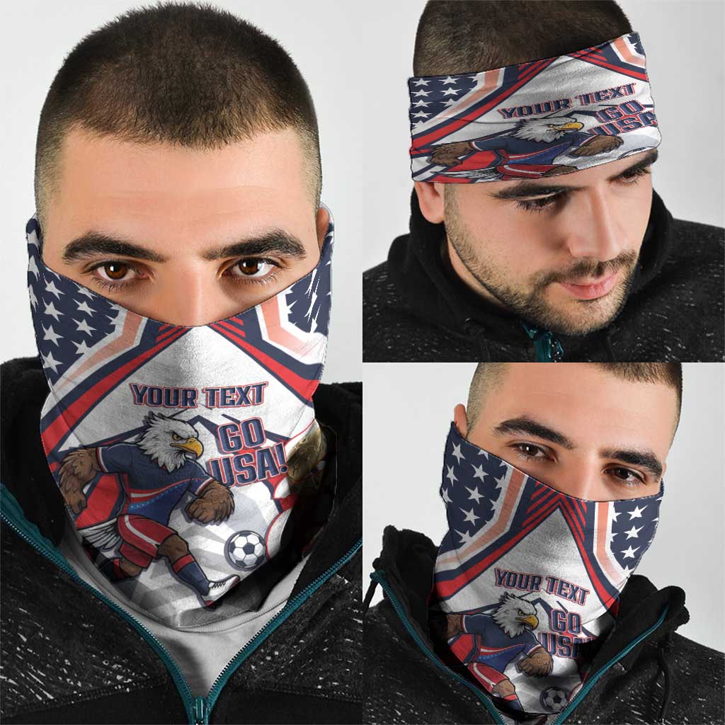 USA 2026 Soccer Custom Neck Gaiter United States Eagle Go Champions