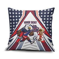 USA 2026 Soccer Custom Pillow Cover United States Eagle Go Champions