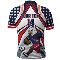 USA 2026 Soccer Custom Polo Shirt United States Eagle Go Champions
