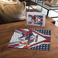 USA 2026 Soccer Custom Puzzle United States Eagle Go Champions