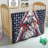 USA 2026 Soccer Custom Quilt United States Eagle Go Champions