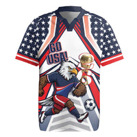 USA 2026 Soccer Custom Rugby Jersey United States Eagle Go Champions