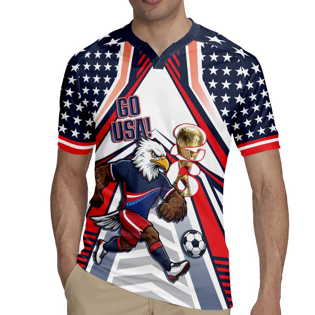 USA 2026 Soccer Custom Rugby Jersey United States Eagle Go Champions