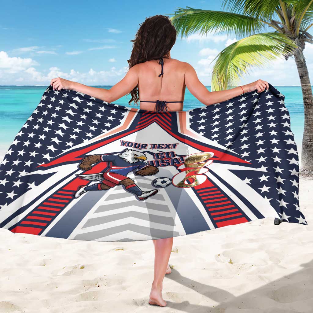 USA 2026 Soccer Custom Sarong United States Eagle Go Champions