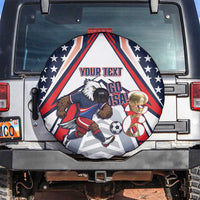 USA 2026 Soccer Custom Spare Tire Cover United States Eagle Go Champions