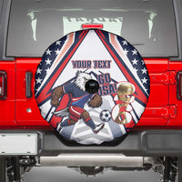 USA 2026 Soccer Custom Spare Tire Cover United States Eagle Go Champions