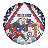 USA 2026 Soccer Custom Spare Tire Cover United States Eagle Go Champions
