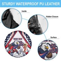 USA 2026 Soccer Custom Spare Tire Cover United States Eagle Go Champions