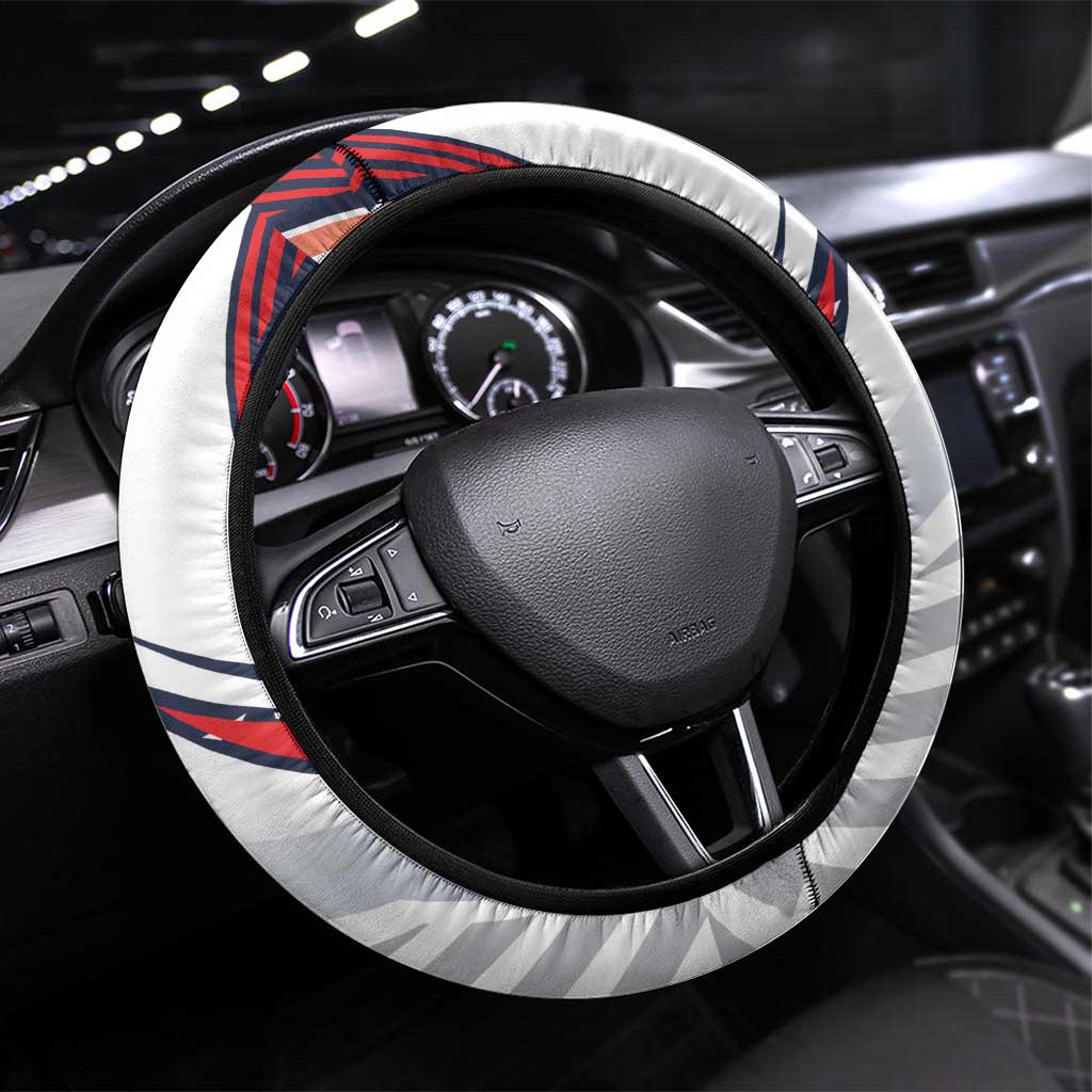 USA 2026 Soccer Steering Wheel Cover United States Eagle Go Champions