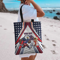 USA 2026 Soccer Custom Tote Bag United States Eagle Go Champions