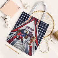 USA 2026 Soccer Custom Tote Bag United States Eagle Go Champions