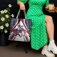 USA 2026 Soccer Custom Tote Bag United States Eagle Go Champions