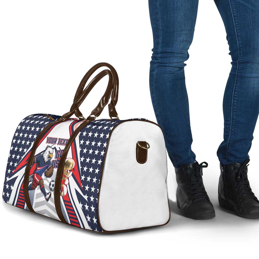 USA 2026 Soccer Custom Travel Bag United States Eagle Go Champions