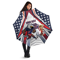 USA 2026 Soccer Custom Umbrella United States Eagle Go Champions