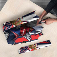 USA 2026 Soccer Custom Umbrella United States Eagle Go Champions