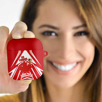 Canada 2026 Soccer Custom AirPods Case Les Rouges Go Champions