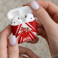 Canada 2026 Soccer Custom AirPods Case Les Rouges Go Champions