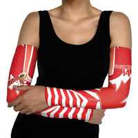 Canada 2026 Soccer Custom Arm Sleeves Les Rouges Go Champions