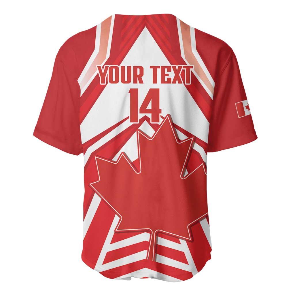 Canada 2026 Soccer Custom Baseball Jersey Les Rouges Go Champions