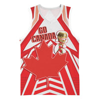 Canada 2026 Soccer Custom Basketball Jersey Les Rouges Go Champions