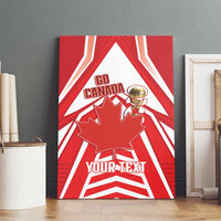 Canada 2026 Soccer Custom Canvas Wall Art Les Rouges Go Champions