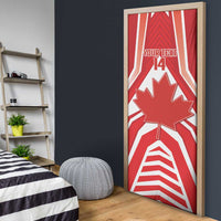 Canada 2026 Soccer Custom Door Cover Les Rouges Go Champions
