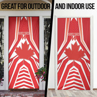 Canada 2026 Soccer Custom Door Cover Les Rouges Go Champions