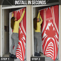 Canada 2026 Soccer Custom Door Cover Les Rouges Go Champions
