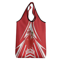Canada 2026 Soccer Custom Grocery Bag Les Rouges Go Champions