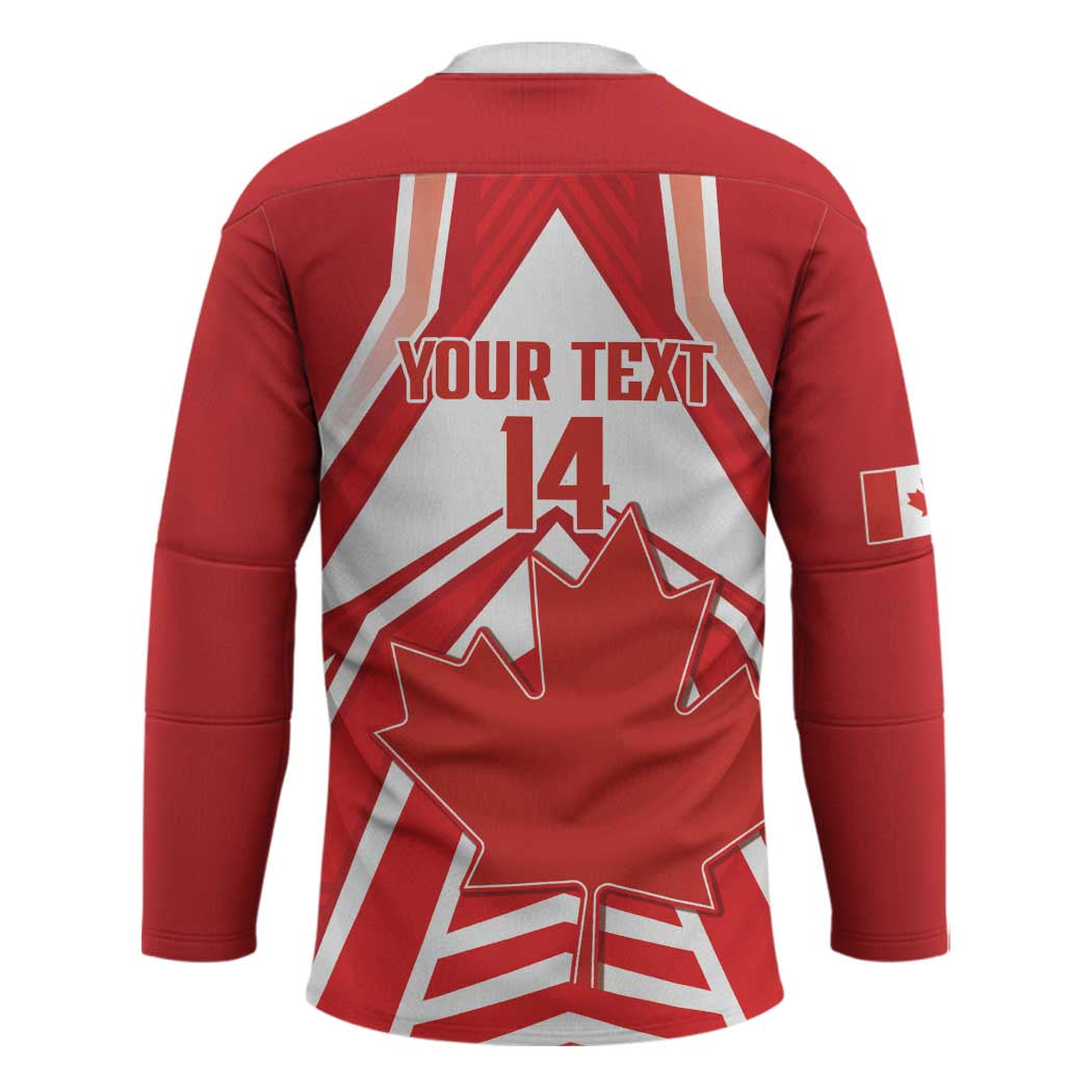 Canada 2026 Soccer Custom Hockey Jersey Les Rouges Go Champions