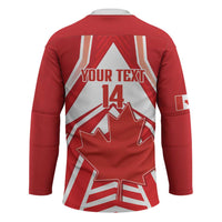 Canada 2026 Soccer Custom Hockey Jersey Les Rouges Go Champions