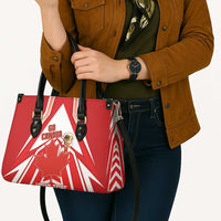 Canada 2026 Soccer Custom Leather Bag Les Rouges Go Champions