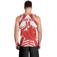 Canada 2026 Soccer Custom Men Tank Top Les Rouges Go Champions
