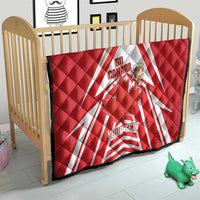 Canada 2026 Soccer Custom Quilt Les Rouges Go Champions