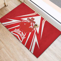Canada 2026 Soccer Custom Rubber Doormat Les Rouges Go Champions