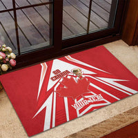 Canada 2026 Soccer Custom Rubber Doormat Les Rouges Go Champions
