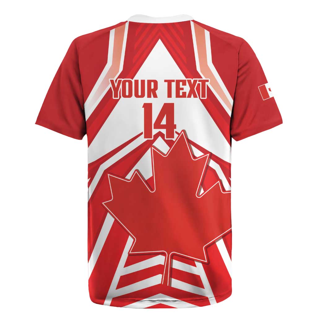 Canada 2026 Soccer Custom Rugby Jersey Les Rouges Go Champions