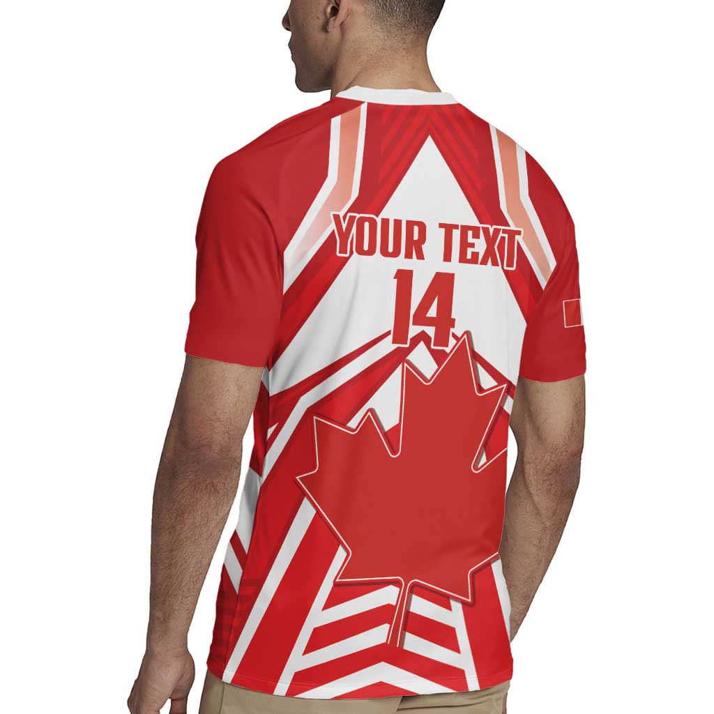 Canada 2026 Soccer Custom Rugby Jersey Les Rouges Go Champions
