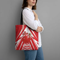 Canada 2026 Soccer Custom Tote Bag Les Rouges Go Champions